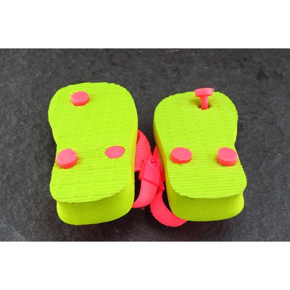 Havaianas‎ Toddler Girls 4 Medium Pink Flip Flop Synthetic - Picture 5 of 5